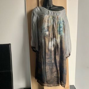 Hugo Boss Peasant Dress